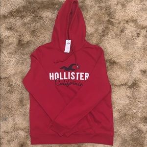 Red Hollister hoodie